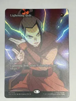 Lightning Bolt (Borderless) - Avatar: The Last Airbender *FOIL* NM - Image 1