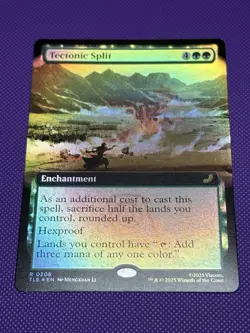 Tectonic Split (Extended Art) Avatar: The Last Airbender: Eternal-Legal Foil - Image 1
