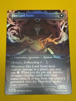 The Rise of Sozin (Borderless) Avatar: The Last Airbender Foil - Image 1