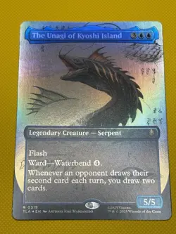 The Unagi of Kyoshi Island (Borderless) Avatar: The Last Airbender Foil - Image 1
