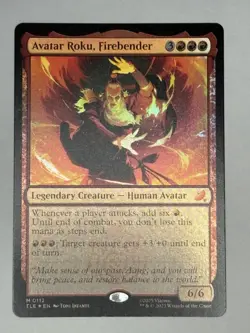 Avatar Roku, Firebender-0112-Foil - Image 1
