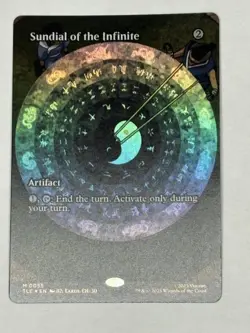 Sundial of the Infinite (Borderless) Avatar: Foil - Image 1