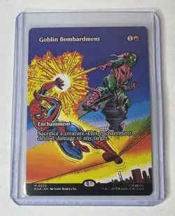 Goblin Bombardment #23 Marvel Universe Eternal Mythic Enchantment MTG NM/M - Image 1