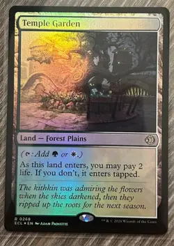 Temple Garden FOIL Lorwyn Eclipsed Magic MTG NM - Image 1