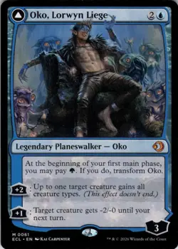 MTG Oko, Lorwyn Liege (61) | NM | Lorwyn Eclipsed {ECL} - Image 1