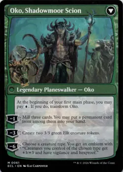 MTG Oko, Lorwyn Liege (61) | NM | Lorwyn Eclipsed {ECL} - Image 2