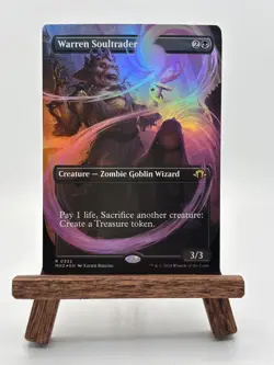 Foil Warren Soultrader (Borderless) MH3 332 Rare - MTG Magic The Gathering LP - Image 1