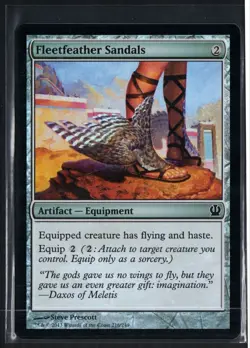 2013 Theros Fleetfeather Sandals FOIL Common #216 - Image 1