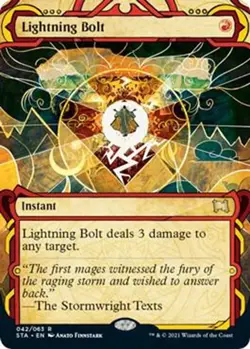 Lightning Bolt NM #42 Strixhaven: Mystical Archives MTG - Image 1