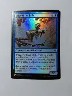 MTG: ELD - Sage of the Falls FOIL - 063/269 - Image 1