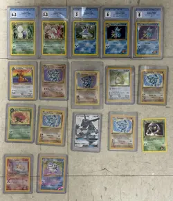 Pokemon Vintage Holo Lot + CGCGraded - Base Set, Neo, Gym - NO RESERVE - Image 1