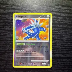 Dialga 6/127 Platinum Reverse Holo Rare Pokemon Card - Image 1