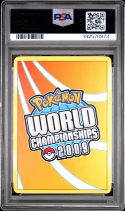 2009 POKEMON WORLD CHAMPIONSHIPS PROMO STALLGON #5 FLYGON PSA 8 - Image 2