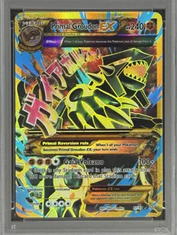2015 Pokemon XY FA/ Primal Groudon EX Ancient Origins #97 NM PSA 7 - Image 2
