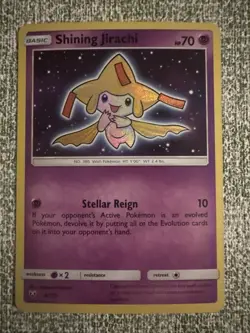 Shining Jirachi 42/73 Holo - Shining Legends - Pokemon TCG NM - Image 1