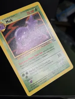 Pokemon TCG - MUK - 28/62 - RARE - UNLIMITED - FOSSIL (1999) - WOTC - LP - Image 3