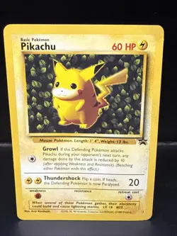 Pokemon TCG Pikachu Wizards Black Star Promos Rare Pokemon BC - Image 1