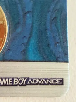 Pokemon GBA Sapphire Kyogre Limited Edition Holographic Coin Sealed Pre-order - Image 5