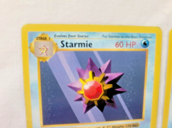 Pokemon 1999 Shadowless Base Set 6 Lot Staryu-Starmie, Charmeleon, Dratini (MP) - Image 3