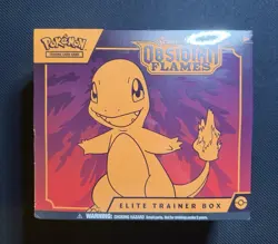 Pokemon: Scarlet & Violet 3: Obsidian Flames Elite Trainer Box - 9 Packs 820650853913 - Image 1