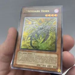 Yugioh Cyberdark Horn CDIP-EN001 Ultimate Rare 1st Edition - Image 3