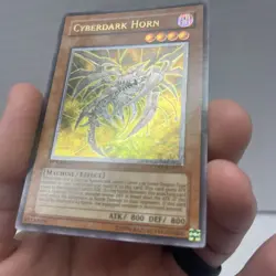 Yugioh Cyberdark Horn CDIP-EN001 Ultimate Rare 1st Edition - Image 5