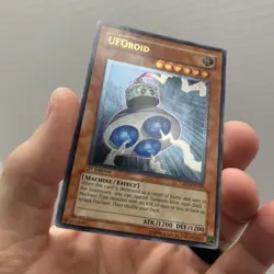 Yugioh UFOroid CRV-EN010 Ultimate Rare 1st Ed PSA 9 - Image 3