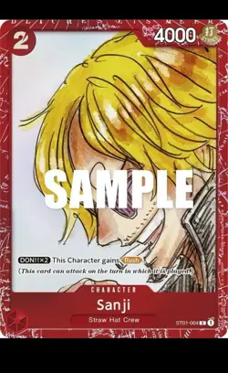 Sanji (Premium Card Collection -ONE PIECE FILM RED Edition-) ST01-004 - Image 1