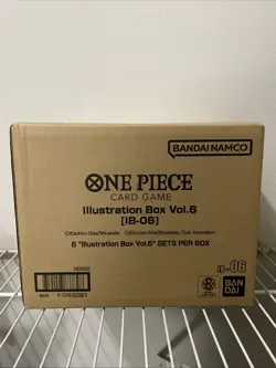 One Piece Illustration Box Vol.6 (IB-06) Factory Sealed Case Of 6 - Image 1