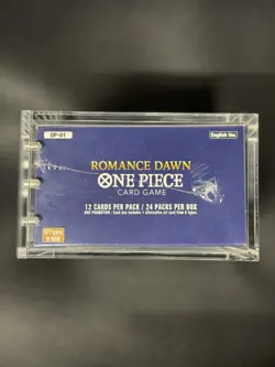 One Piece OP-01 Romance Dawn (Blue Bottom) Factory Sealed Booster Box - Image 3