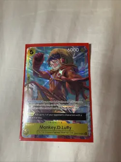 One Piece Monkey D. Luffy OP07-109 Illustration Box Vol. 3 Promo SR - Image 1