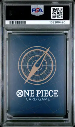 2025 ONE PIECE JPN A FIST OF DIVINE SPEED SPECIAL ALT ART #085 STUSSY PSA 10 - Image 2