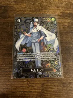 Bandai One Piece Card Game Holo Character Leader Lot Nami Rob Lucci Chopper - Image 2