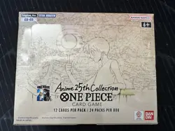One Piece TCG: Anime 25th Anniversary Collection Extra Booster Box [EB-02] - New - Image 1