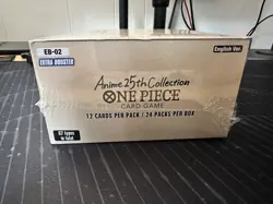 One Piece TCG: Anime 25th Anniversary Collection Extra Booster Box [EB-02] - New - Image 5