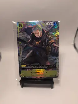 One Piece Roronoa Zoro OP07-113 Illustration Box Vol. 3 Promo SEALED Mint - Image 1