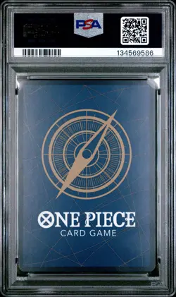 2025 ONE PIECE JAPANESE EB02-ANIME 25TH COLLECTION ALT ART #056 VEGAPUNK PSA 10 - Image 2
