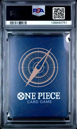 2023 ONE PIECE OP05-AWAKENING OF THE NEW ERA SPECIAL ALTERNATE ART ENEL PSA 10 - Image 2