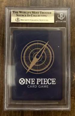 BGS 10 Gol. D. Roger OP09-118 Gold Manga Art One Piece Emperor's World 2024 - Image 2