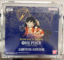 One Piece OP-01 Romance Dawn Booster Box BLUE BOTTOM English NEW SEALED, MINT - Image 1
