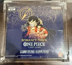 One Piece OP-01 Romance Dawn Booster Box BLUE BOTTOM English NEW SEALED, MINT - Image 2