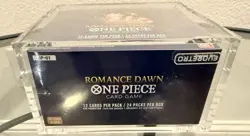 One Piece OP-01 Romance Dawn Booster Box BLUE BOTTOM English NEW SEALED, MINT - Image 3