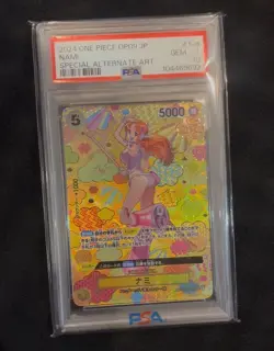 🔥 ONE PIECE PSA 10 LOT - NAMI OP09 SP ALT + WANTED SHANKS BUGGY LUFFY - JP - US - Image 1