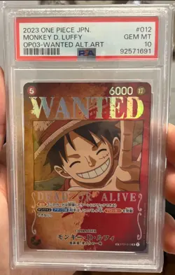🔥 ONE PIECE PSA 10 LOT - NAMI OP09 SP ALT + WANTED SHANKS BUGGY LUFFY - JP - US - Image 4