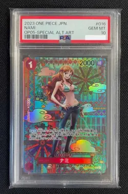 🔥 ONE PIECE PSA 10 LOT - NAMI OP09 SP ALT + WANTED SHANKS BUGGY LUFFY - JP - US - Image 5