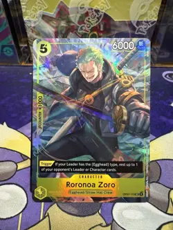 One Piece Roronoa Zoro OP07-113 Illustration Box Vol. 3 Promo Holo - Image 1