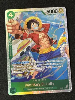 Monkey.D.Luffy PRB02-005 - One Piece TCG - SR Foil Near-Mint English - Image 1