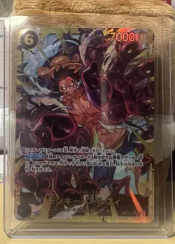 Monkey.D.Luffy OP10-118 Parallel Royal Blood One Piece CCG Secret Rare Foil - Image 1