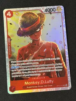 Monkey.D.Luffy OP12-015 | SR | NM | Legacy of the Master - One Piece TCG - Image 1