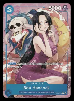 Boa Hancock (Alternate Art) OP13-051 Carrying On His Will Foil - Image 1